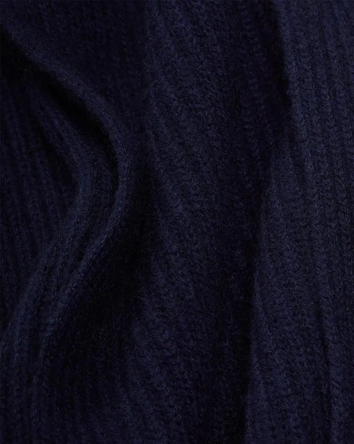 Home and Accessories Shop Veronica Beard Cashmere Ribbed Scarf Black