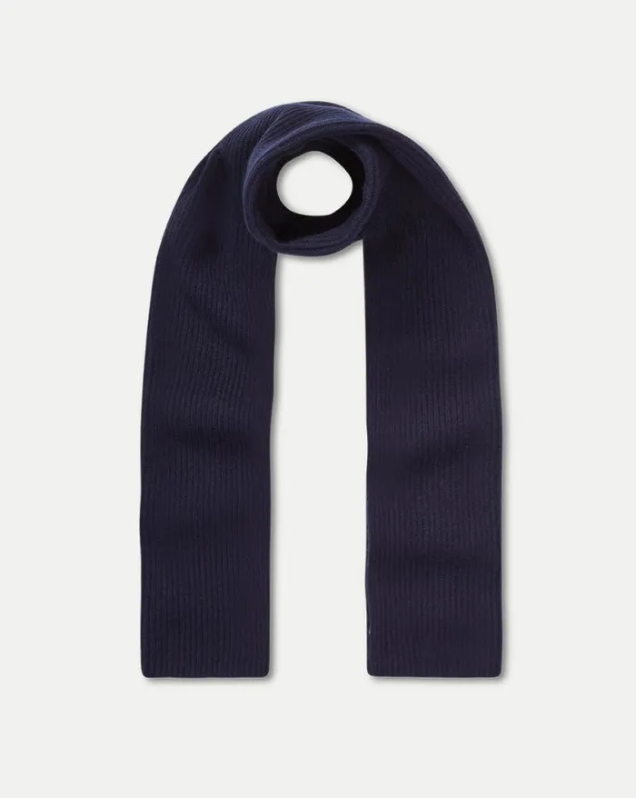 Home and Accessories Shop Veronica Beard Cashmere Ribbed Scarf Black