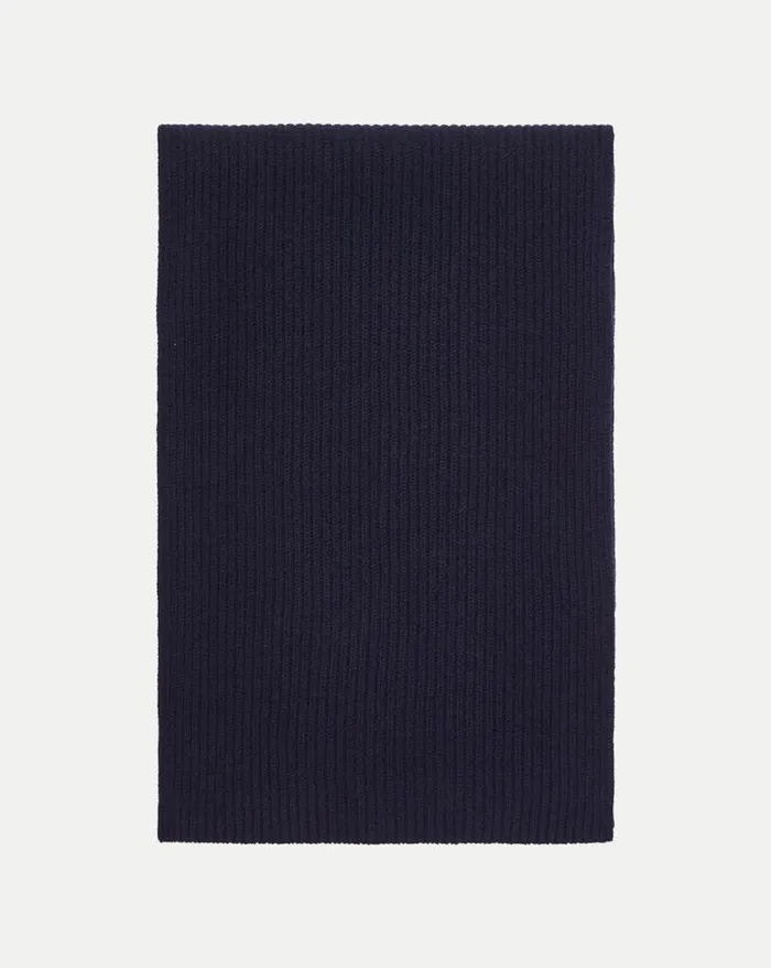 Home and Accessories Shop Veronica Beard Cashmere Ribbed Scarf Black