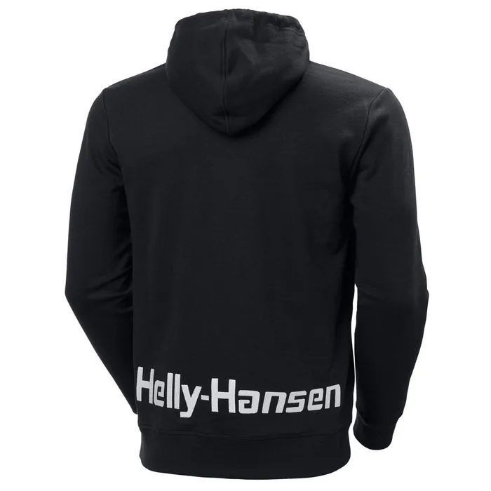 Hoodies and Sweatshirts Men Helly Hansen YU20 LOGO HOODIE 980 Ebony