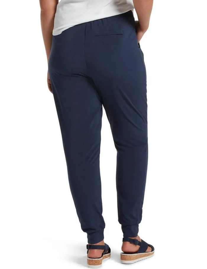Hue Travel High Waist Slim Jogger Black Iris Women Joggers