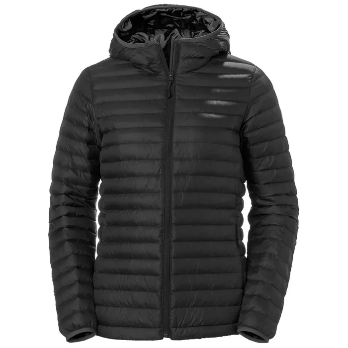 Insulated Jackets Women Helly Hansen W SIRDAL HOODED INSULATOR JACKET 990 Black