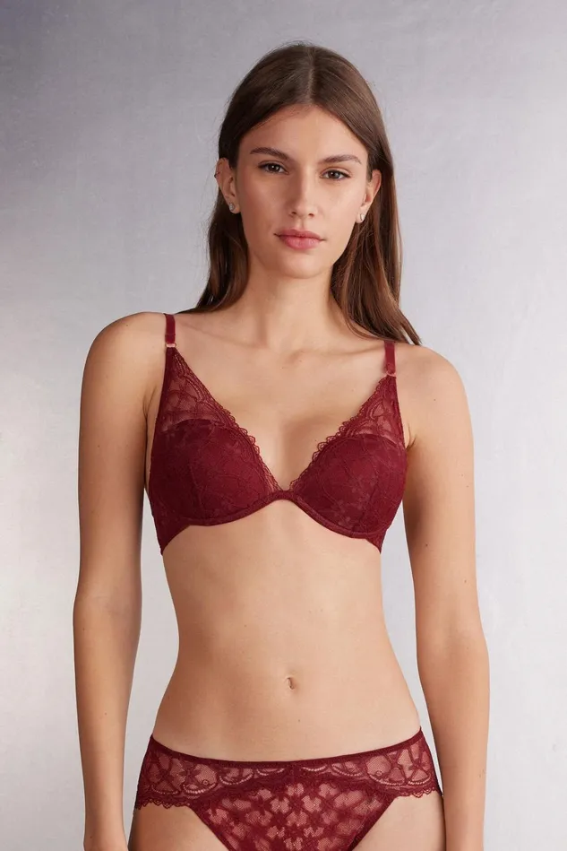 Intimissimi Balconette Women She Is A Classic Elena Balconette Bra Red 770j 8211 Vamp Red Intimissimi Balconette Women She Is A Classic Elena Balconette Bra Red 770j 8211 Vamp Red