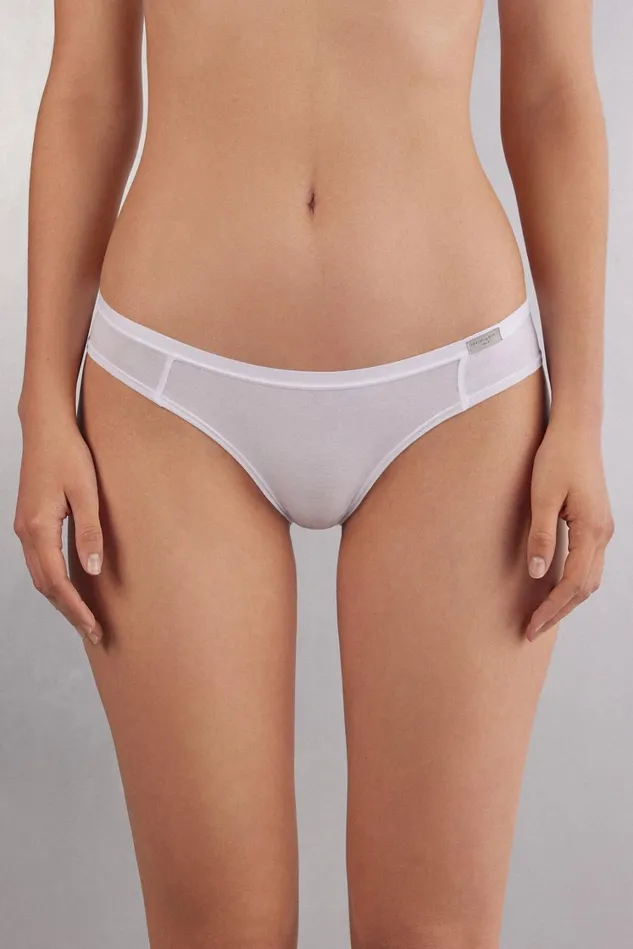 Intimissimi Bikini Panties Women Cotton Panties White 001 8211 White