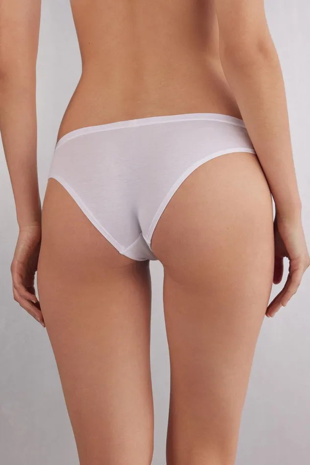 Intimissimi Bikini Panties Women Cotton Panties White 001 8211 White