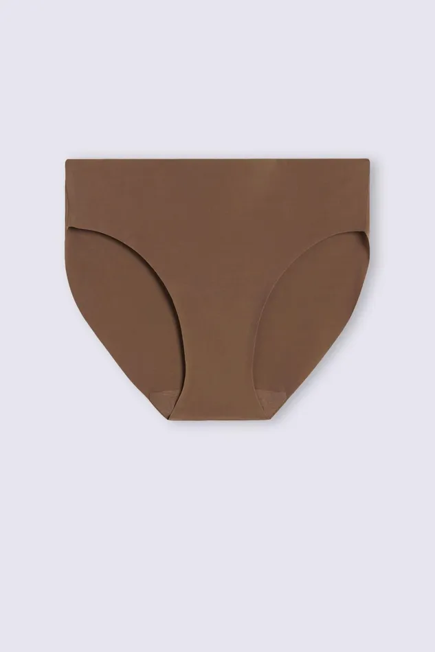 Intimissimi Bikini Panties Women Seamless Microfiber Panties Natural 502i 8211 Caramel