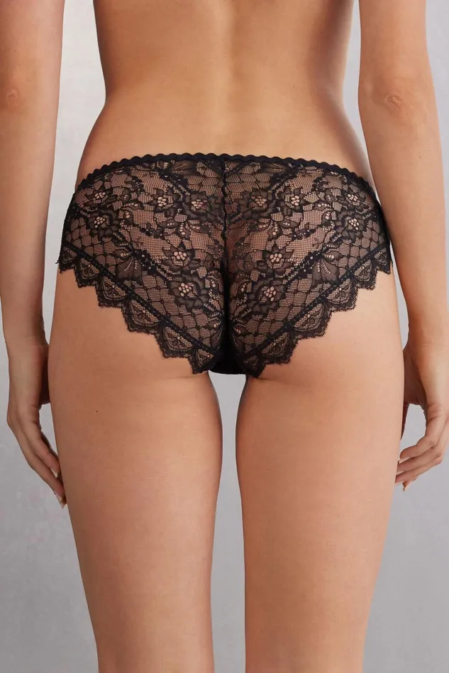 Intimissimi Bikini Panties Women Winter Of Love Panties Black 019 8211 Black