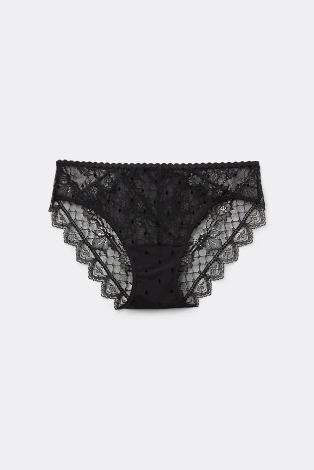 Intimissimi Bikini Panties Women Winter Of Love Panties Black 019 8211 Black