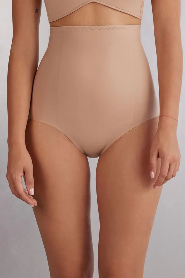 Intimissimi Boyshorts and Hipsters Women High Waist Shaping Hipster In Seamless Microfiber Natural 044 8211 Honey Soft Beige Intimissimi Boyshorts and Hipsters Women High Waist Shaping Hipster In Seamless Microfiber Natural 044 8211 Honey Soft Beige