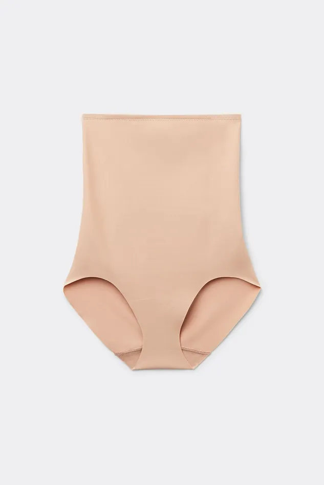 Intimissimi Boyshorts and Hipsters Women High Waist Shaping Hipster In Seamless Microfiber Natural 044 8211 Honey Soft Beige