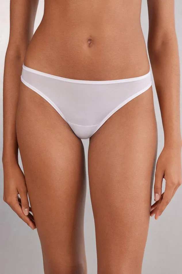 Intimissimi Brazilian Cut Women Brazilian Panties In Ultralight Microfiber White 001 8211 White Intimissimi Brazilian Cut Women Brazilian Panties In Ultralight Microfiber White 001 8211 White