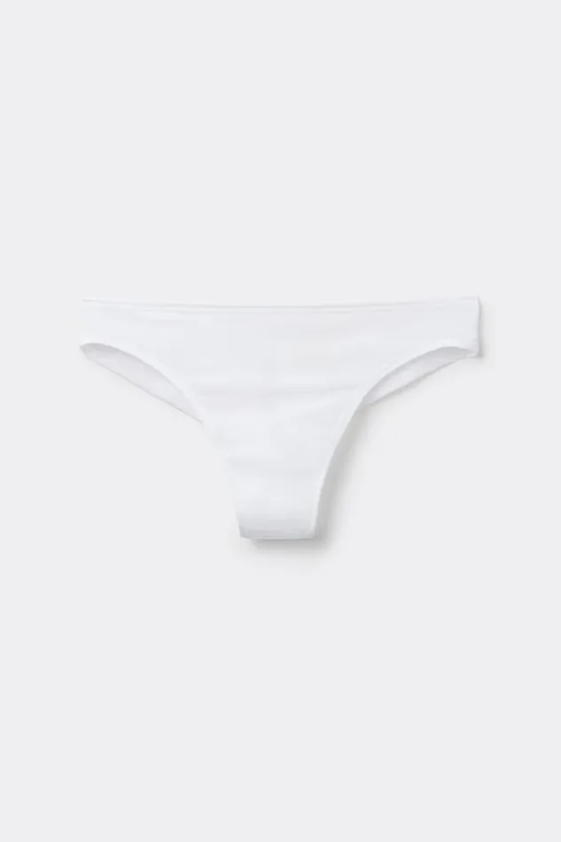 Intimissimi Brazilian Cut Women Brazilian Panties In Ultralight Microfiber White 001 8211 White
