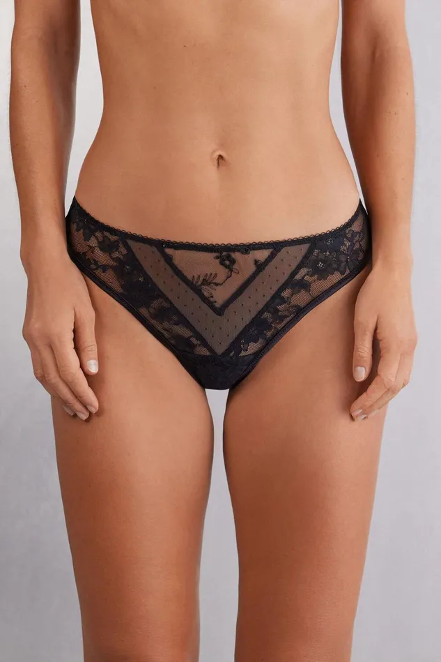 Intimissimi Brazilian Cut Women Couture De Nuit Brazilian Black 019 8211 Black