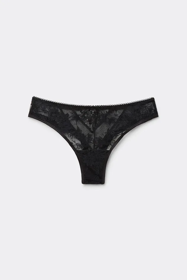 Intimissimi Brazilian Cut Women Couture De Nuit Brazilian Black 019 8211 Black