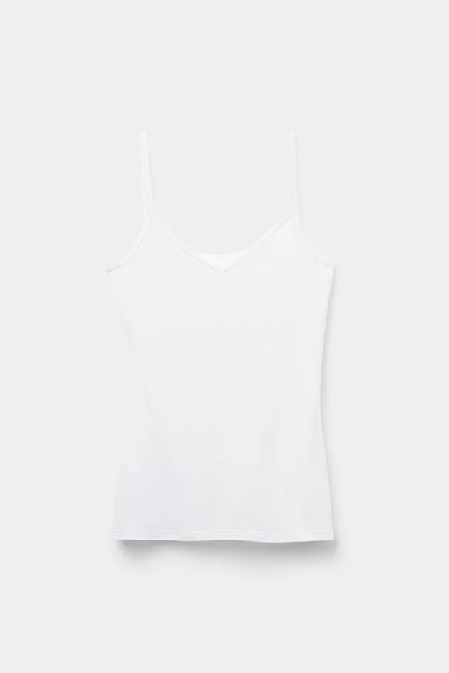 Intimissimi Camisoles Tank Tops Women Modal Top White 7478 8211 Milk White