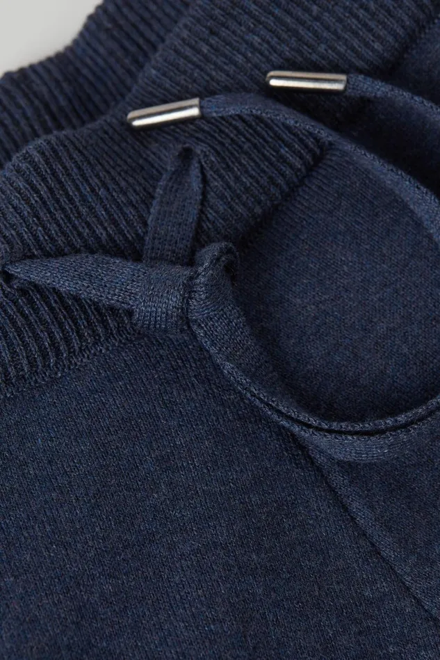 Intimissimi Pants Men Full Length Knit Pants Blue 488j 8211 Blue Melange