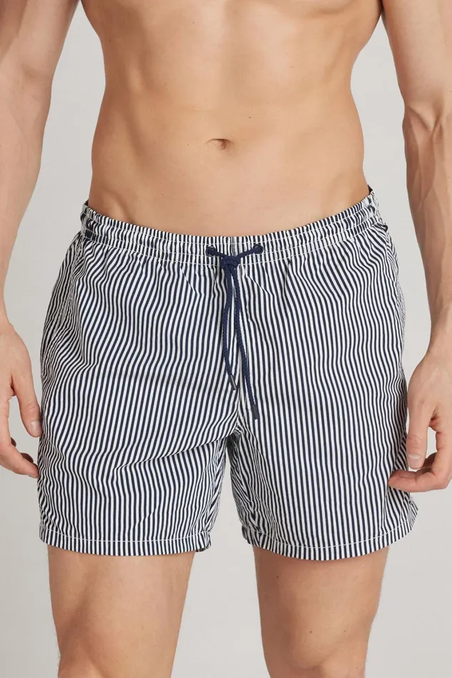 Intimissimi Swim Trunks Men Blue Stripe Print Swim Trunks Blue 629j 8211 Stampa Riga Bianco Blu Intenso Intimissimi Swim Trunks Men Blue Stripe Print Swim Trunks Blue 629j 8211 Stampa Riga Bianco Blu Intenso