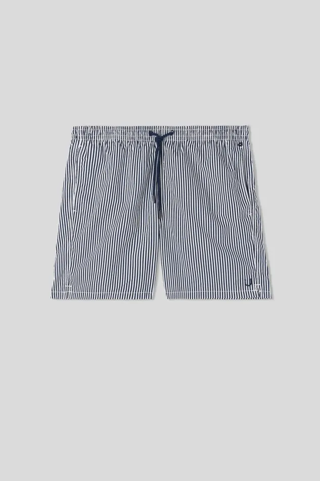 Intimissimi Swim Trunks Men Blue Stripe Print Swim Trunks Blue 629j 8211 Stampa Riga Bianco Blu Intenso