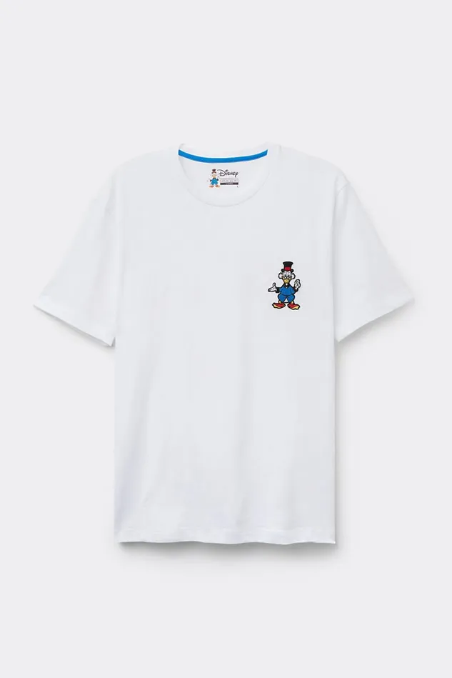 Intimissimi TShirts Polos Men Scrooge Mcduck Disney Cotton TShirt White 001 8211 White
