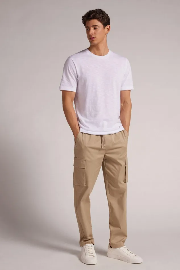 Intimissimi TShirts Polos Men Slub Cotton TShirt White 001 8211 White
