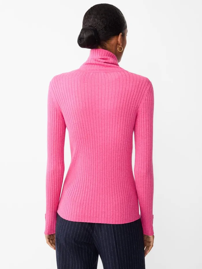 JMcLaughlin Arlette Turtleneck Heather Blush Women Sweaters JMcLaughlin Arlette Turtleneck Heather Blush Women Sweaters