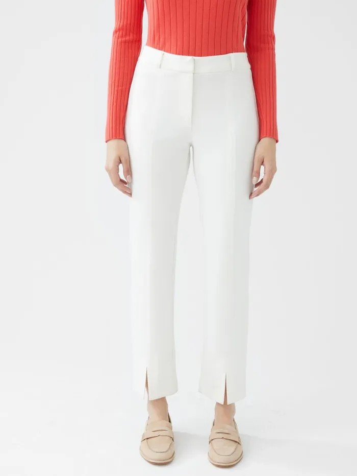 JMcLaughlin Deanne Pants Ivory Women Pants JMcLaughlin Deanne Pants Ivory Women Pants