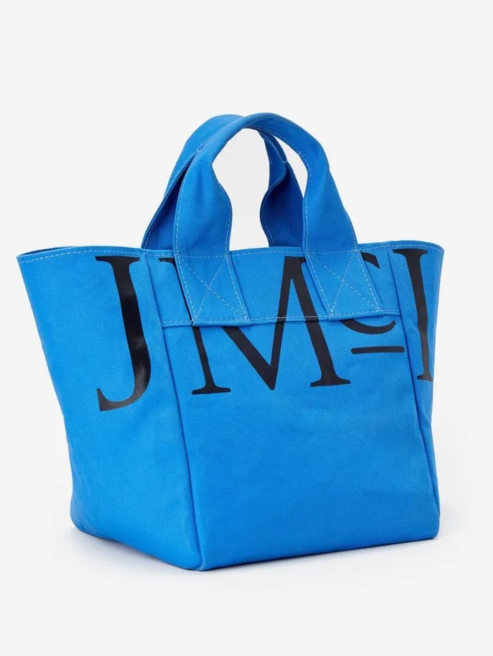 JMcLaughlin JMcLaughlin Logo Tote Bag Jmc Blue WomenMen Totes JMcLaughlin JMcLaughlin Logo Tote Bag Jmc Blue WomenMen Totes
