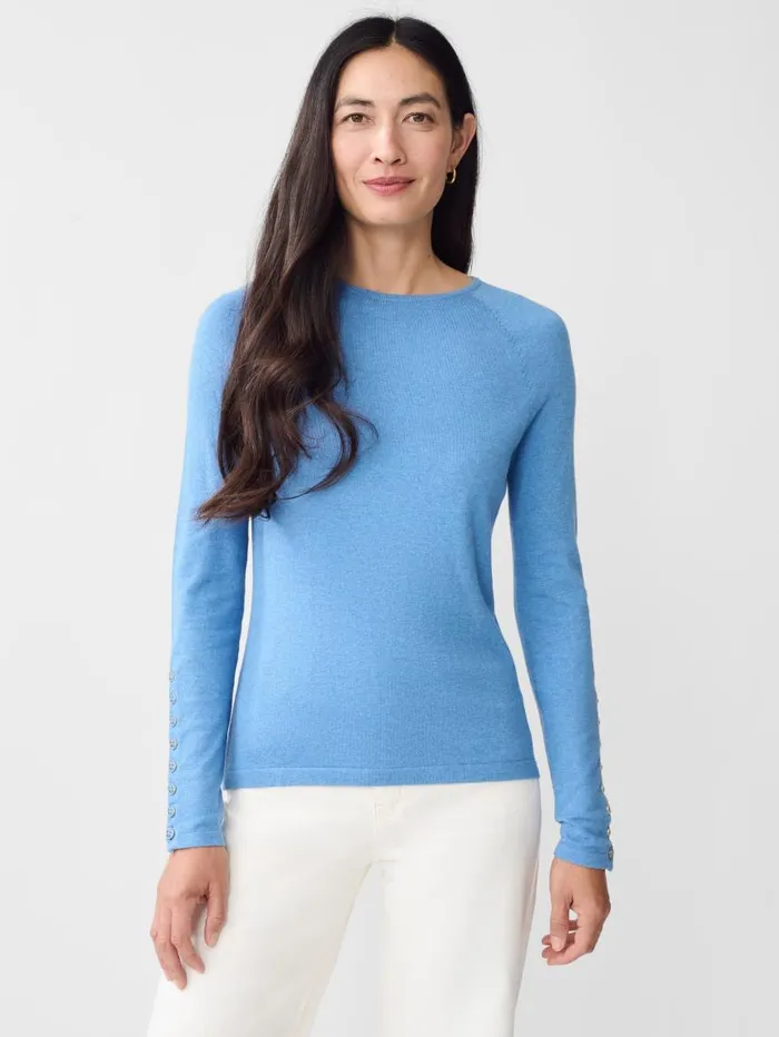 JMcLaughlin Jamey Sweater Light Chambray Women Sweaters JMcLaughlin Jamey Sweater Light Chambray Women Sweaters