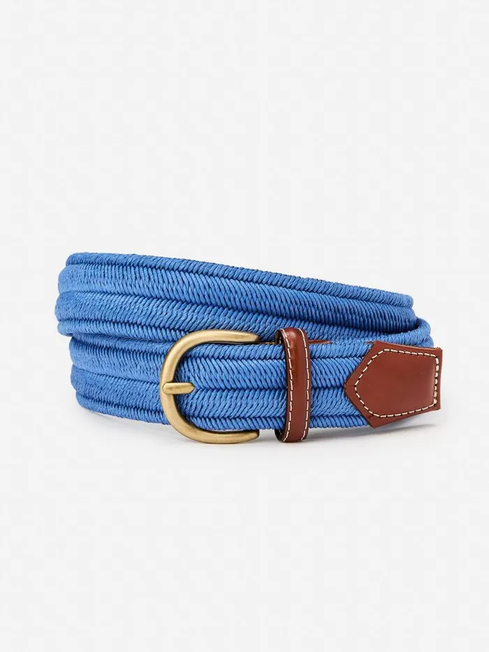JMcLaughlin Ray Belt Blue Men Belts