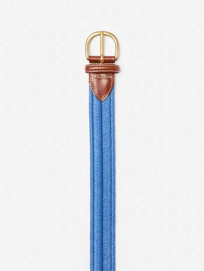 JMcLaughlin Ray Belt Blue Men Belts JMcLaughlin Ray Belt Blue Men Belts