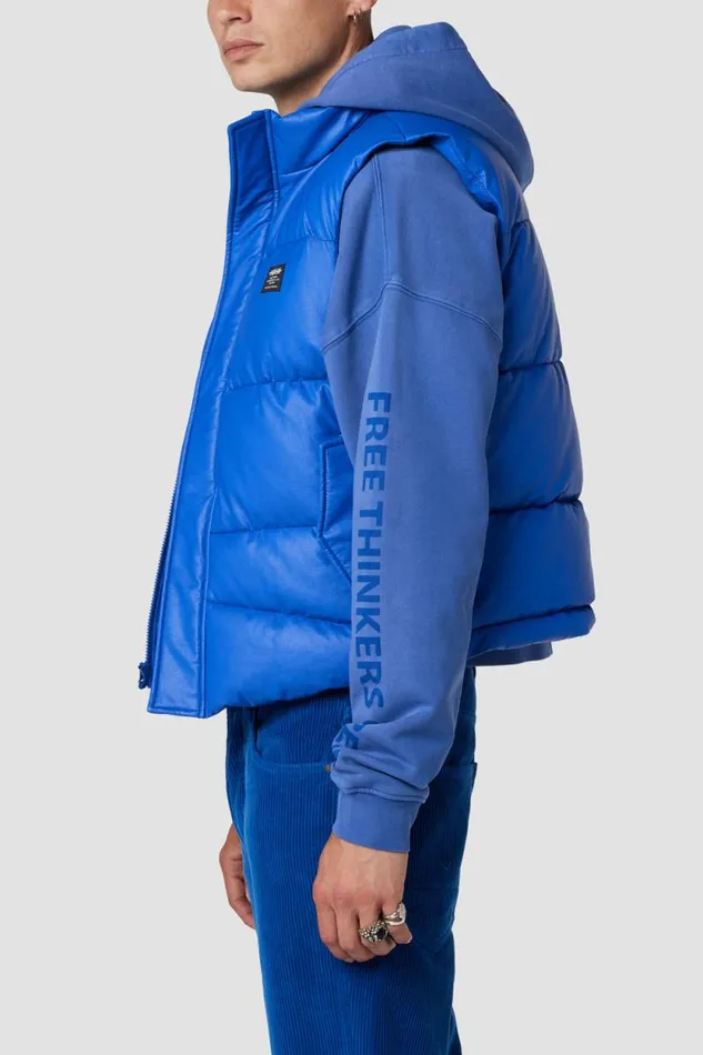Jackets and Outerwear Men Hudson Jeans Puffer Vest Royal Jackets and Outerwear Men Hudson Jeans Puffer Vest Royal