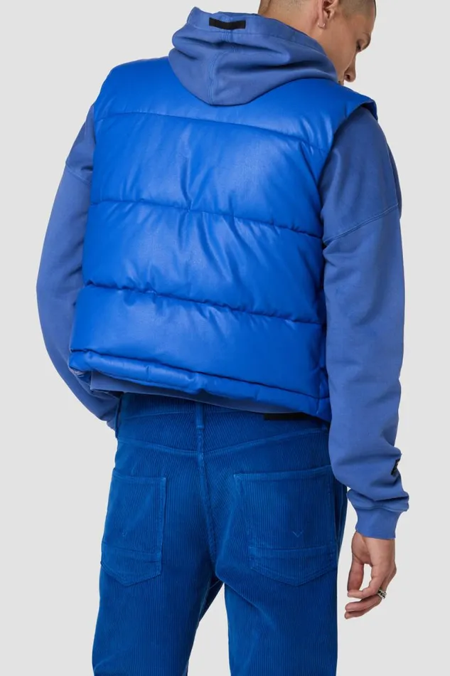 Jackets and Outerwear Men Hudson Jeans Puffer Vest Royal Jackets and Outerwear Men Hudson Jeans Puffer Vest Royal