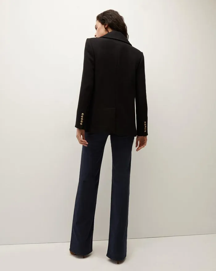 Jackets and Outerwear ShopJackets Veronica Beard Amira WoolBlend Dickey Coat Black