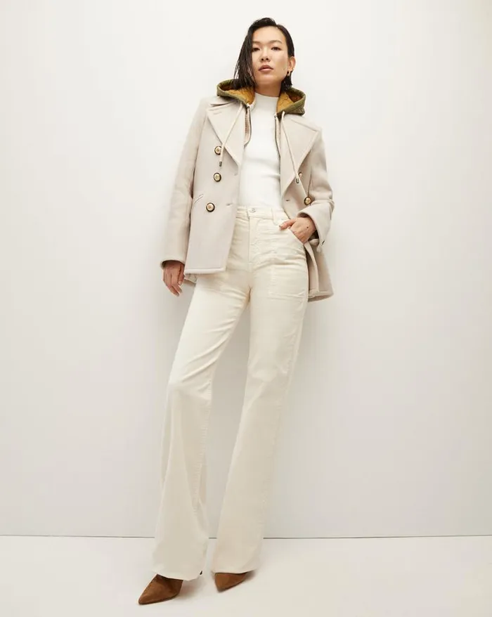 Jackets and Outerwear ShopJackets Veronica Beard Amira WoolBlend Dickey Coat Black
