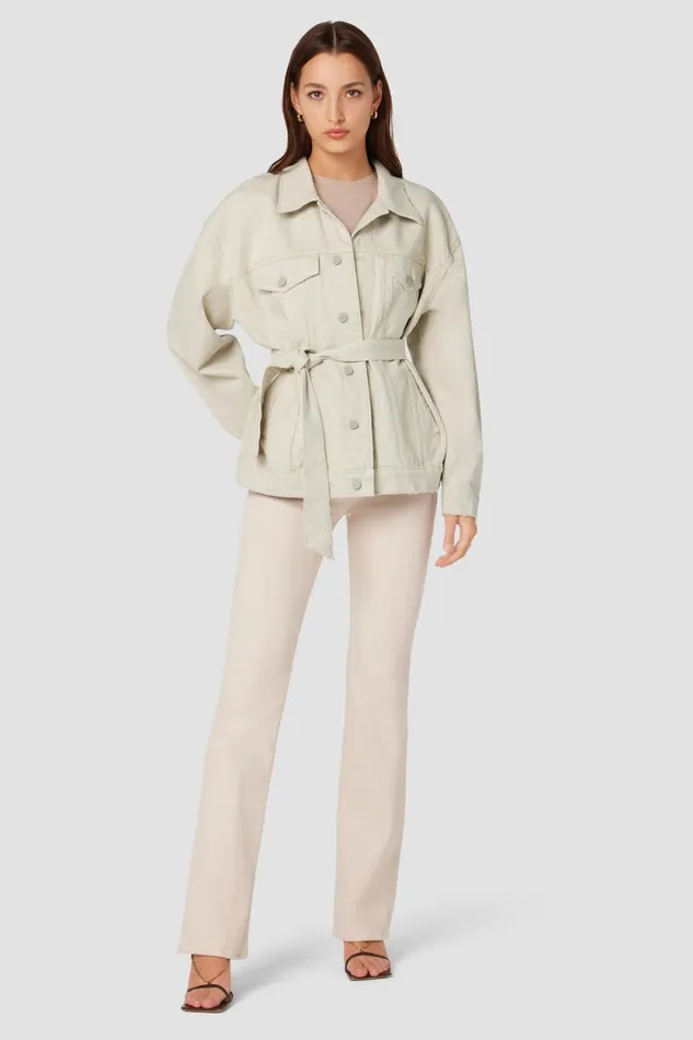 Jackets and Outerwear Women Hudson Jeans Denim Wrap Jacket Moonbeam Jackets and Outerwear Women Hudson Jeans Denim Wrap Jacket Moonbeam