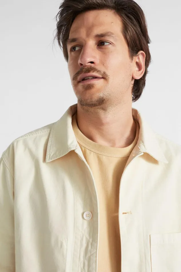 Jackets and Vests Man Seed Heritage Worker Jacket Ecru