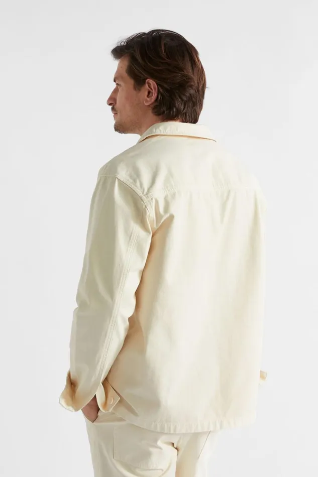 Jackets and Vests Man Seed Heritage Worker Jacket Ecru