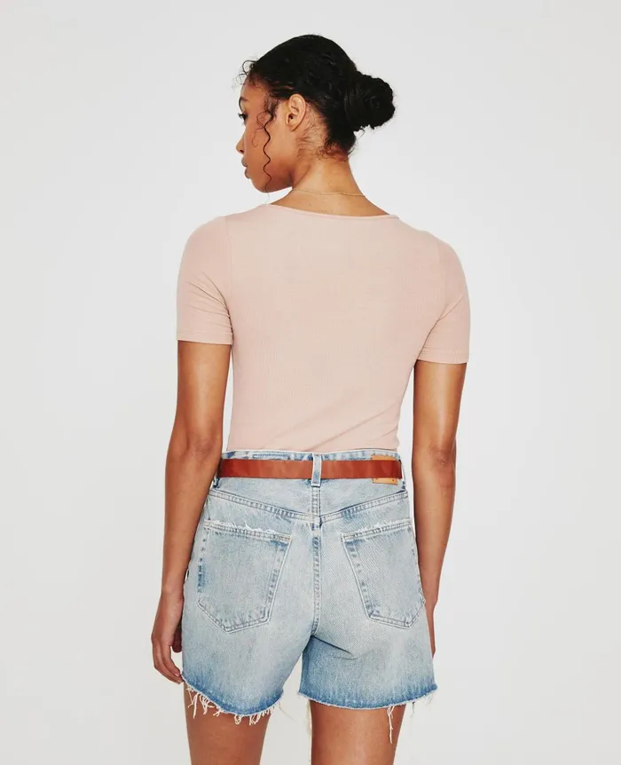 Jaxon Scoop Rose Cloud Women AG Jeans Tops and Shirts Jaxon Scoop Rose Cloud Women AG Jeans Tops and Shirts