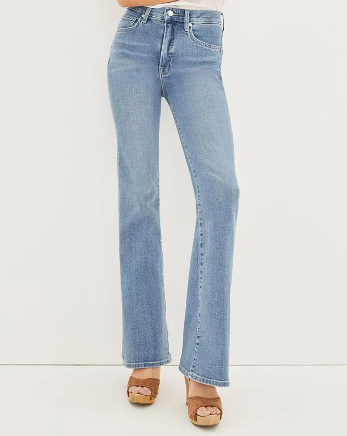 Jeans Shop Veronica Beard Beverly SkinnyFlare Jean Iceberg