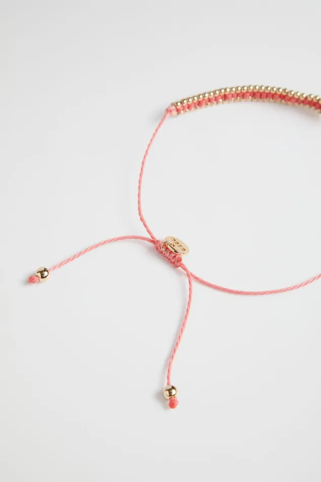 Jewellery Woman Seed Heritage Adjustable Bead Bracelet Wild Berry