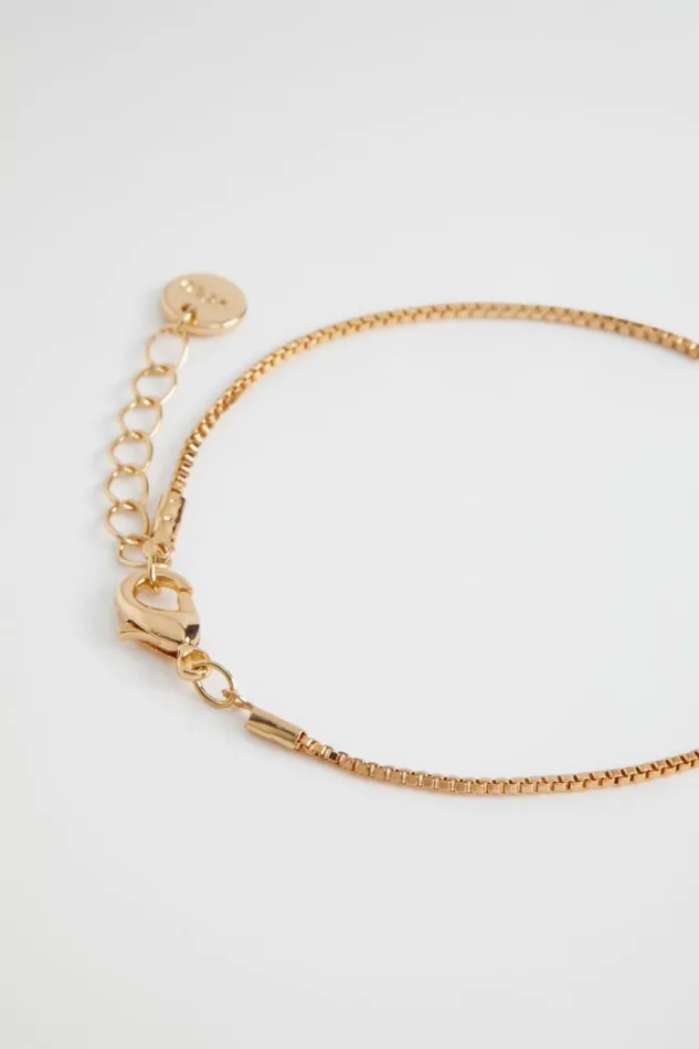Jewellery Woman Seed Heritage Crystal Initial Bracelet T