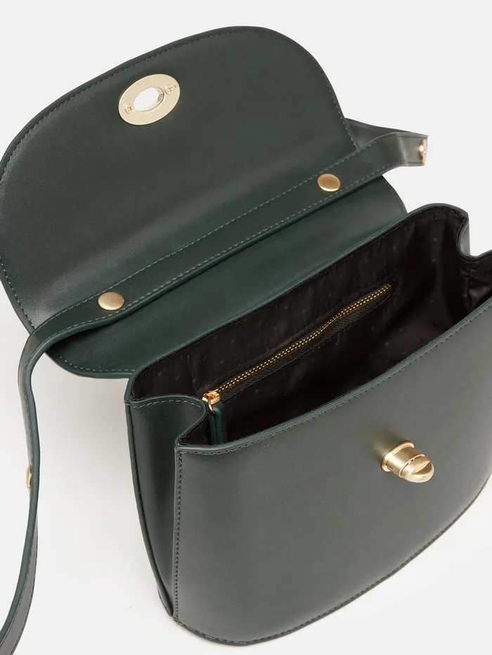Joules Bags Green Faux Leather Croc Effect Cross Body Bag 8211 Women