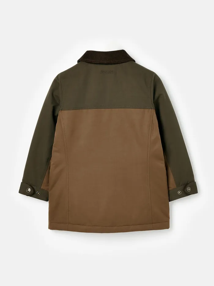 Joules Coats and Jackets Brown Dry Wax Jacket 8211 GirlsBoys