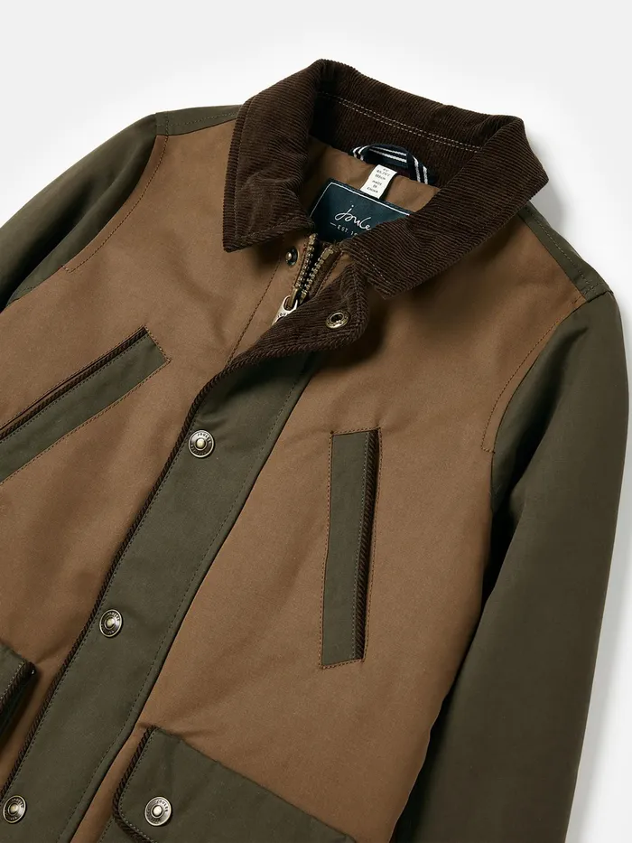 Joules Coats and Jackets Brown Dry Wax Jacket 8211 GirlsBoys