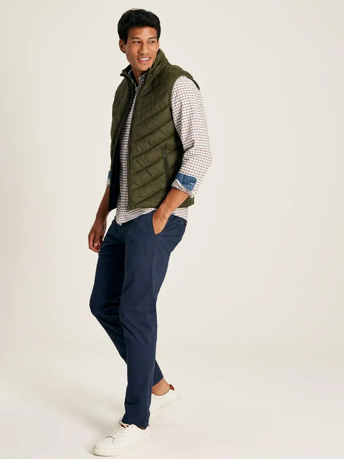 Joules Coats and Jackets Green Showerproof Padded Gilet 8211 Men