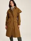 Joules Coats and Jackets Rust Brown Shower Resistant Long Wax Jacket 8211 Women