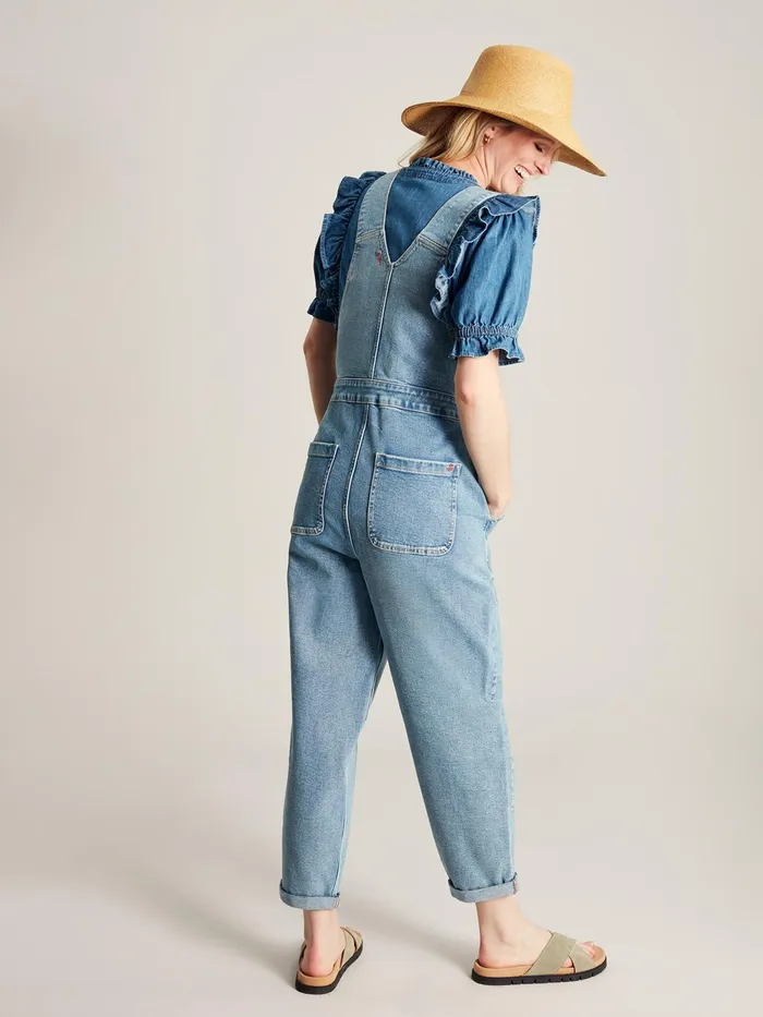 Joules Jumpsuits and Dungarees Blue Straight Leg Dungarees 8211 Women