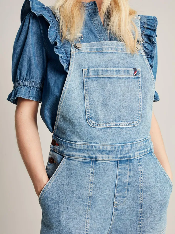 Joules Jumpsuits and Dungarees Blue Straight Leg Dungarees 8211 Women