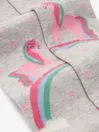 Joules Socks Next Blue Pink And Grey 3 Pack Cotton Rich Unicorn Tights 8211 Girls