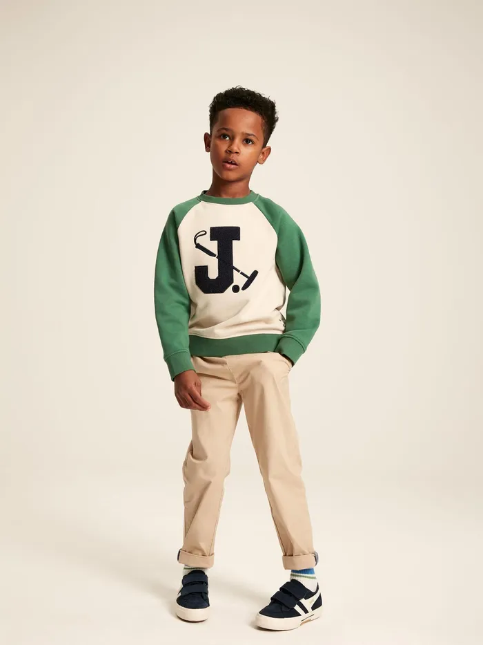 Joules Sweatshirts and Hoodies Cream Crew Neck Sweatshirt 8211 Boys